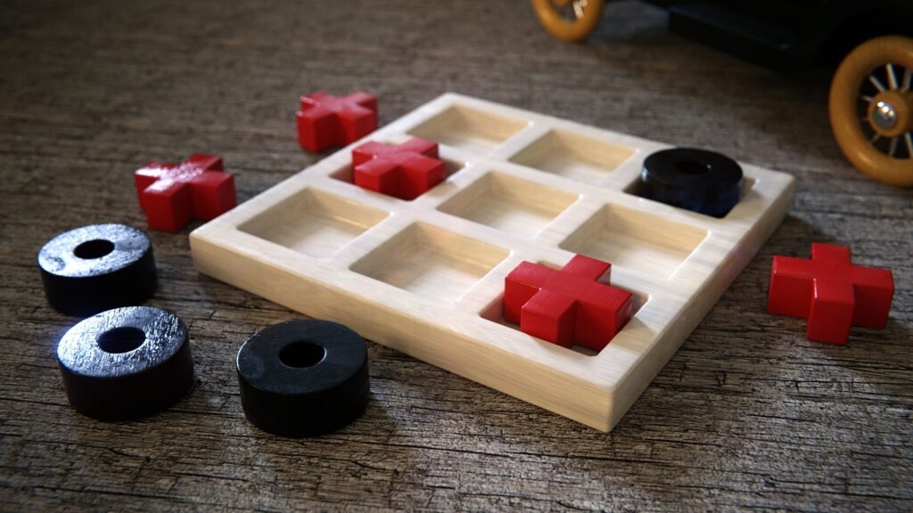A wooden puzzle toy for developing cognitive skills